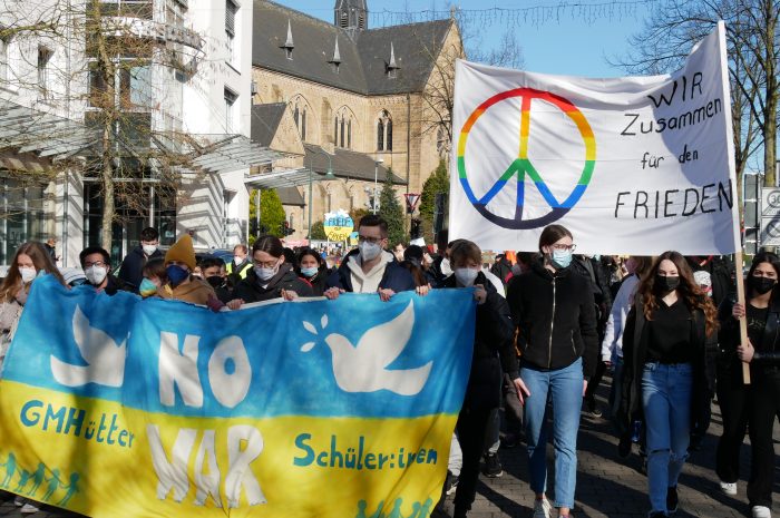 Friedensmarsch der Schulen